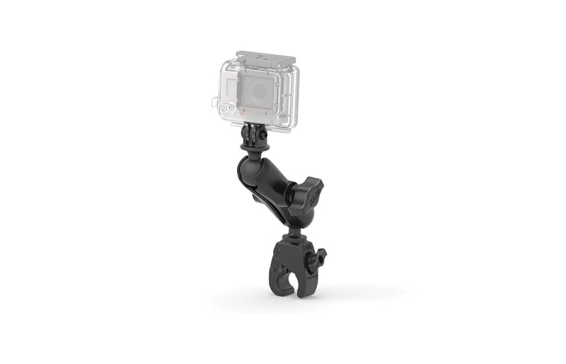 RAM Tough-Claw Double Ball Mount with Universal Action Camera Adapter E7