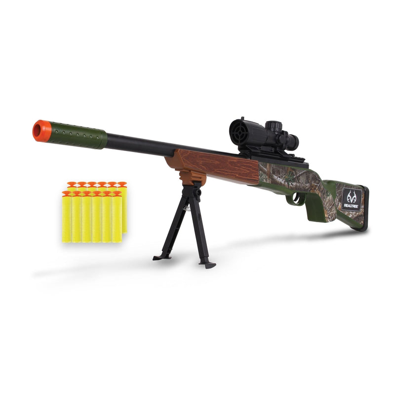 RealTree Green Hunting Rifle Toy with Built-in Scope J5