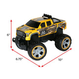 Realtree Toyota Yellow Tundra RC Car, 100-ft Range