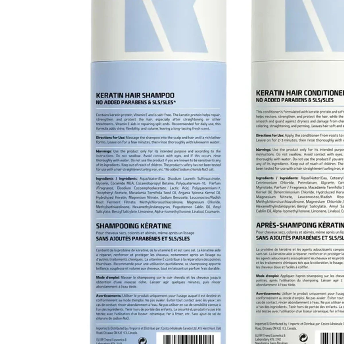 REDEFINE Kratin Shampoo and Conditioner, 2 x 500 mL