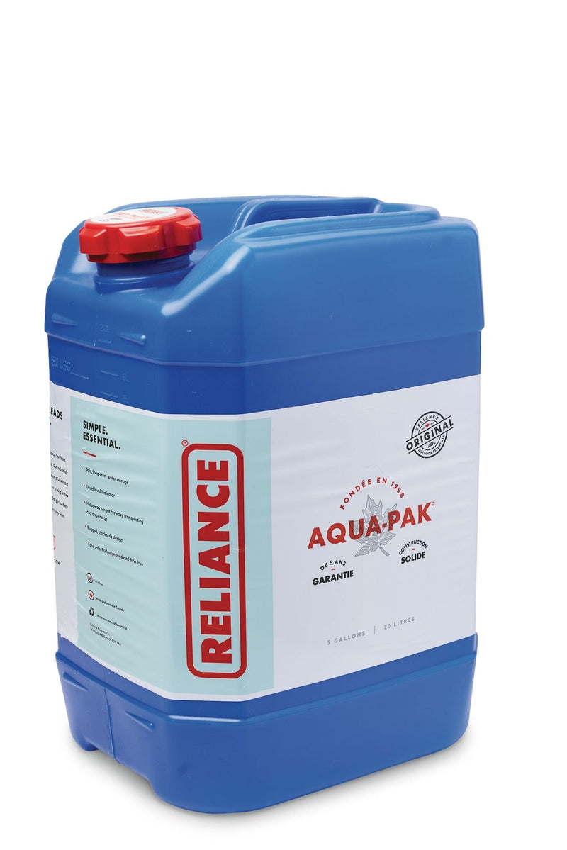 Reliance Aqua Pak Camping Water Jug Container, Assorted Capacity J5