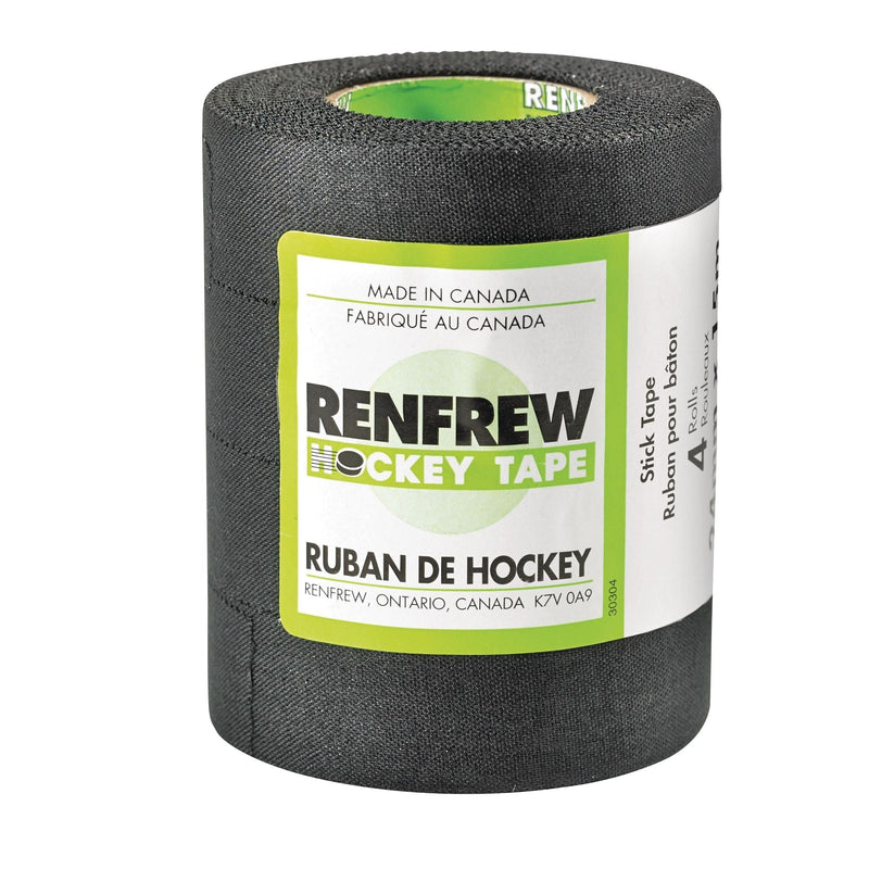 Renfrew Hockey Tape, Strong & Durable Cloth, 24-mm x 15-m, 4-pk S5