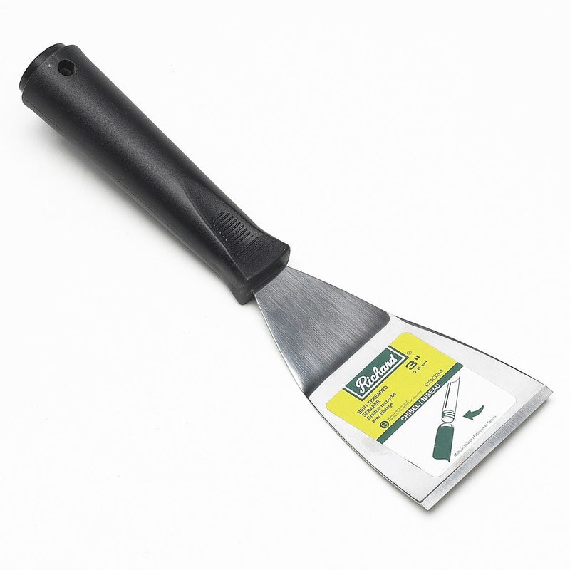 Richard Bent Chisel Scraper with Threaded Handle For Extension Pole, Stainless Steel, 3-in N4