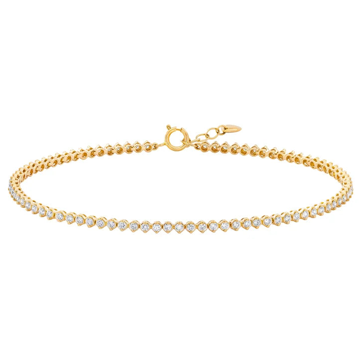 Round Brilliant Diamond Bracelet (1.00 ctw) J3