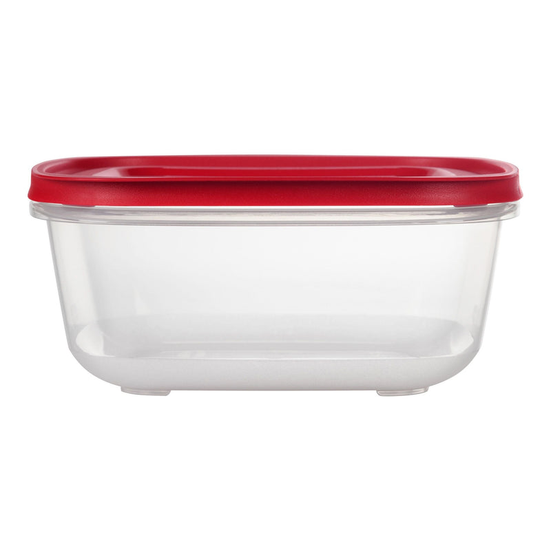 Rubbermaid Easy Store Square Plastic Food Storage Container, Stackable, 14-Cup A4