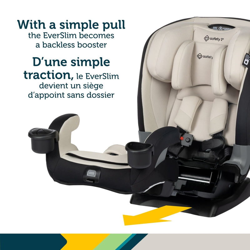 Safety 1st EverSlim All-in-One Dunes Edge Convertible Child Car Seat R8
