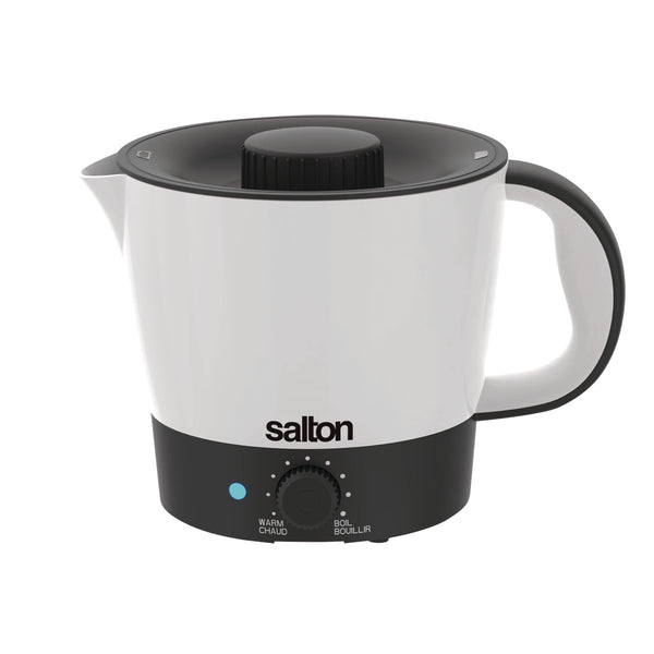 Salton BPA-Free White Multipot Cooker with Built-in Strainer E1
