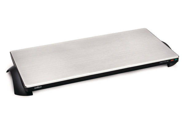 Salton Stainless Steel Cordless Hotray Warming Tray, 1000 W, 23-3/4-in D9