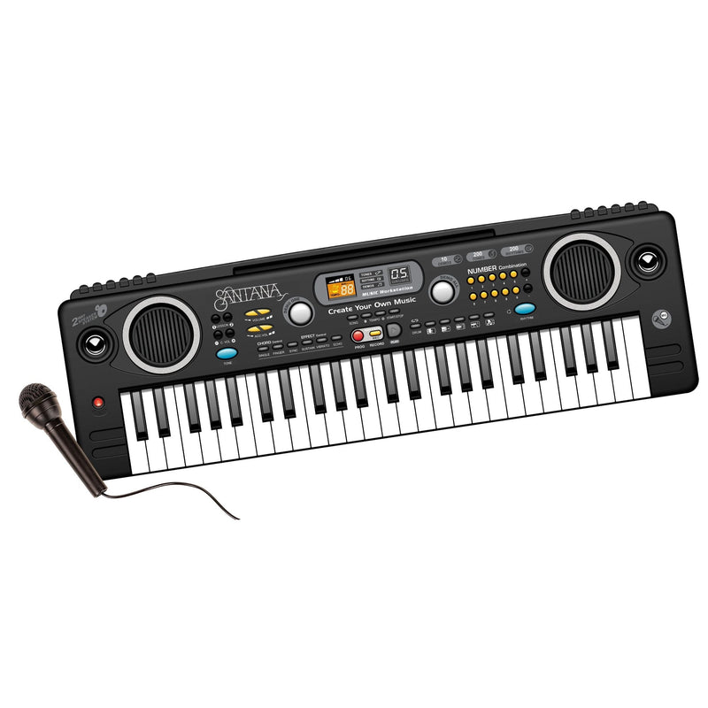 Santana 49-Key Electronic Keyboard with Microphone N6