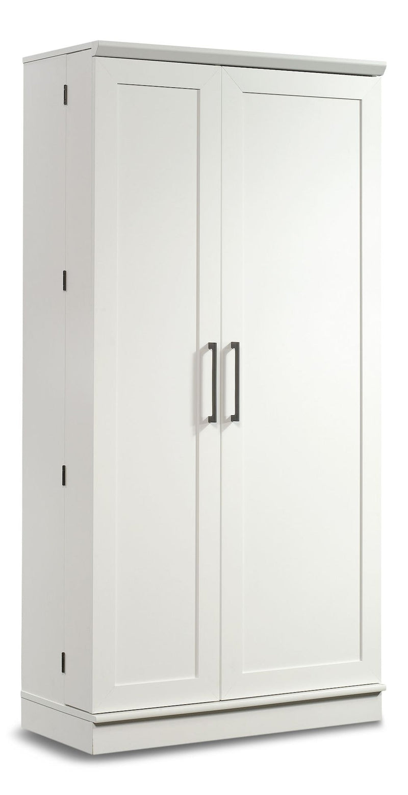 Sauder Large Pantry Cabinet, White C1