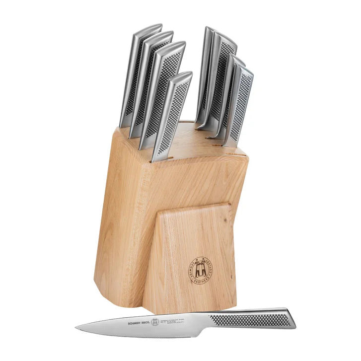 Schmidt Brothers Gridiron Knife Block Set, 10-piece W2