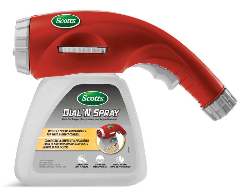 Scotts EcoSense Dial ‘n Spray Multi-Use Hose-End Sprayer B8