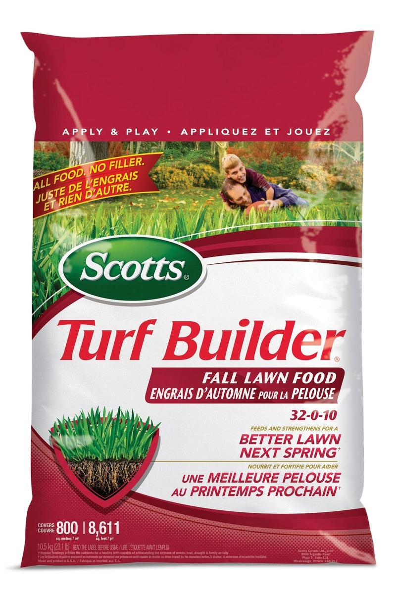 Scotts Turf Builder Fall Lawn Fertilizer, 10.5-kg Q4