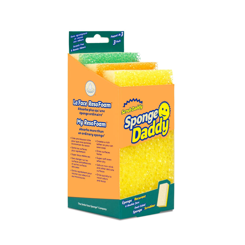 Scrub Daddy All-Purpose Gentle Scrub Cleaning Sponge, 3-pk R6