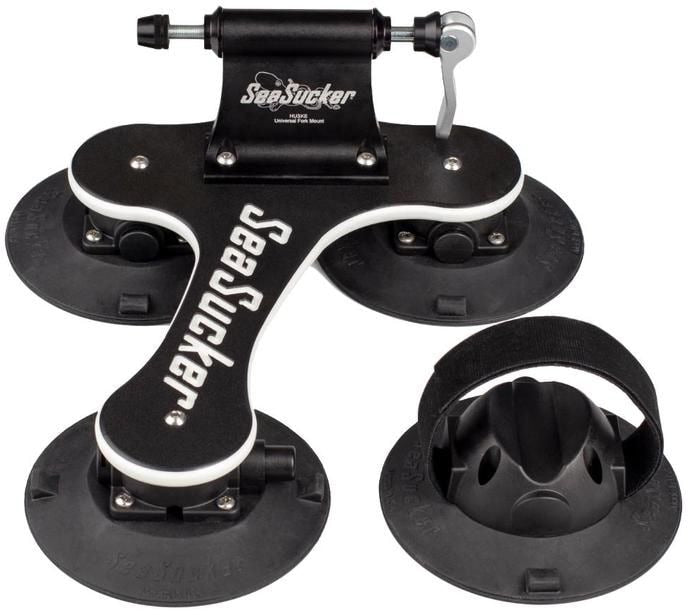 SeaSucker Talon 1-Bike Roof Top, Trunk & Hatchback Bike Rack, Non-Scratch & All-Weather, Black F2