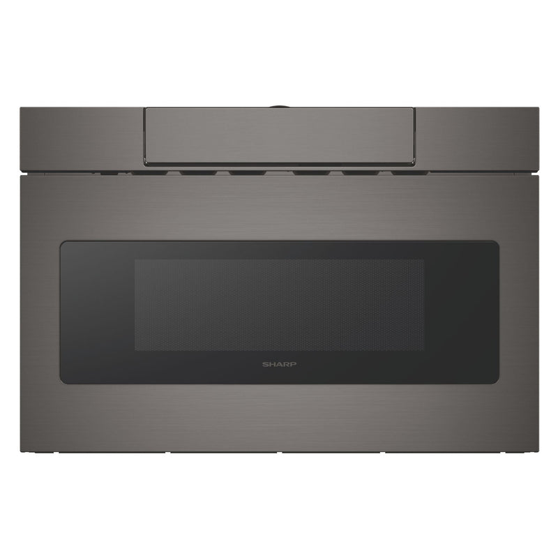 Sharp Black Stainless Steel Microwave Drawer Oven, 24-in B1