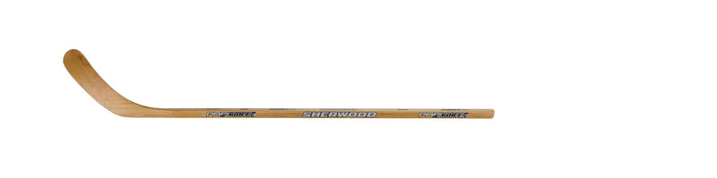 Sherwood 6087 Wood Hockey Stick, Youth, 43 Flex, Straight Blade X4
