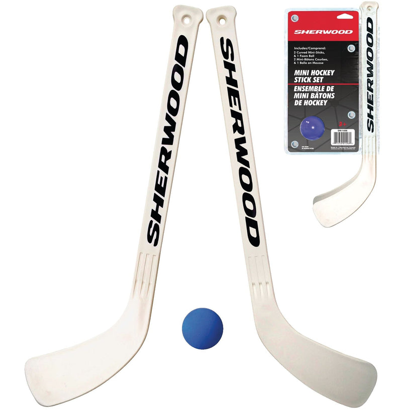 Sherwood Curved Mini Hockey Sticks and Ball Set, 3-pc F0