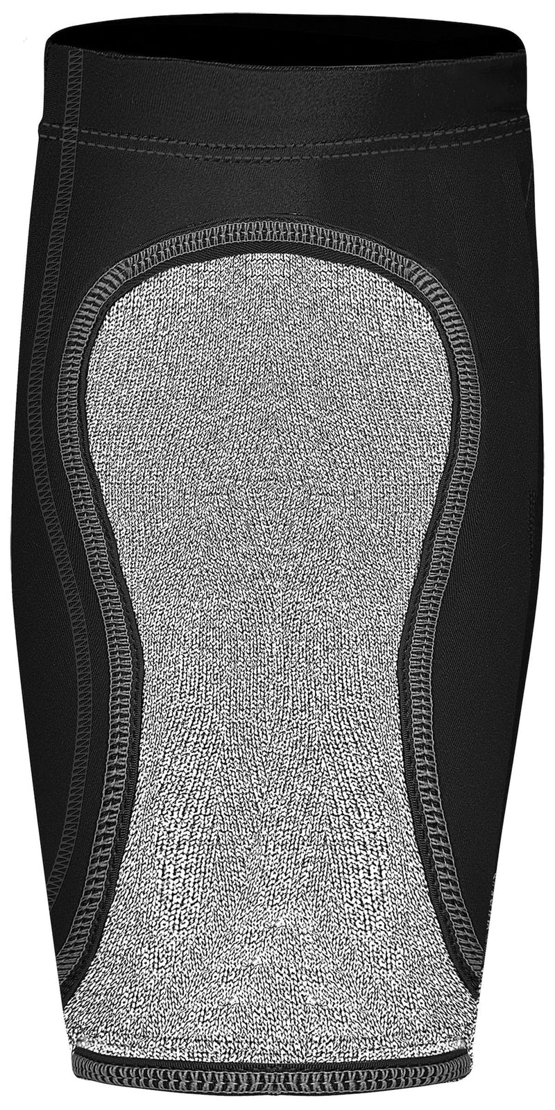 Sherwood Cut Resistant Calf Sleeves, A8 Cut Rating, Black/Grey, Assorted Sizes, 1-pair N3