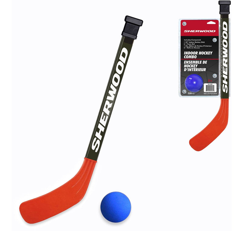 Sherwood Indoor Mini Hockey Stick and Ball Set, 2-pc G4
