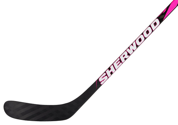 Sherwood Playrite 2 Composite Hockey Stick, Junior, 35/30 Flex, Pink C8