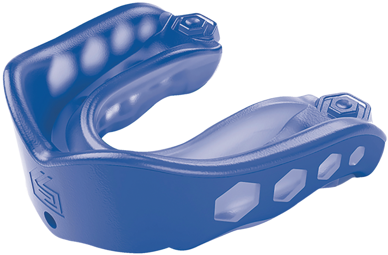 Shock Doctor Gel Max Mouthguard, Royal Blue, Assorted Sizes Q2
