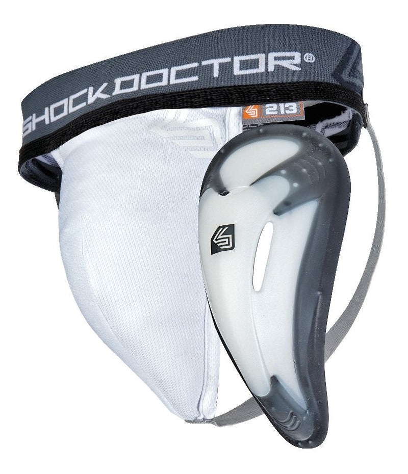 Shock Doctor Hockey Support Protective Jock Cup, Mens, Senior, Assorted Sizes S6