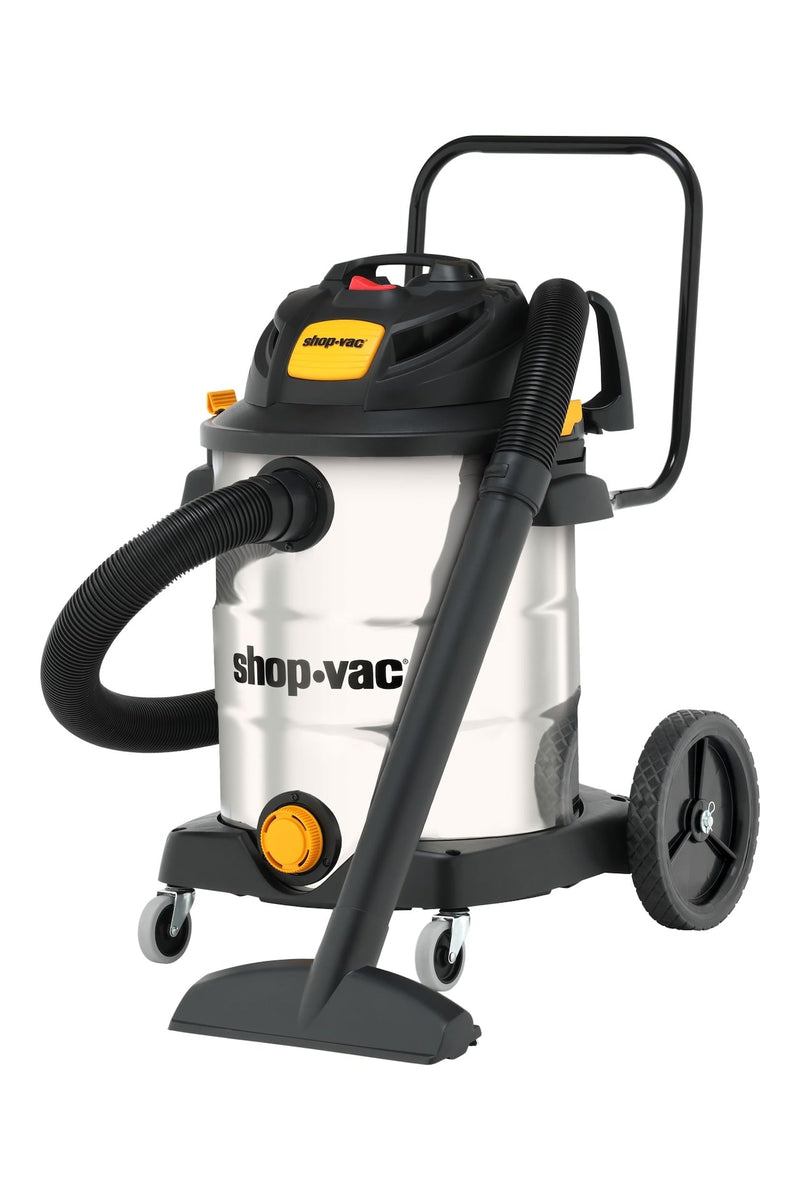 Shop-Vac 6.5 SVX2 Peak HP Stainless Steel Wet/Dry Shop Vacuum with Hose & Accessories, 60.5-L N7
