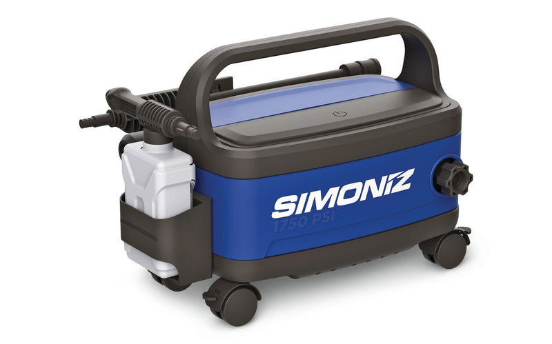 SIMONIZ 1750 PSI 1.8 GPM Wheeled Electric Pressure Washer with Foam Blaster P2