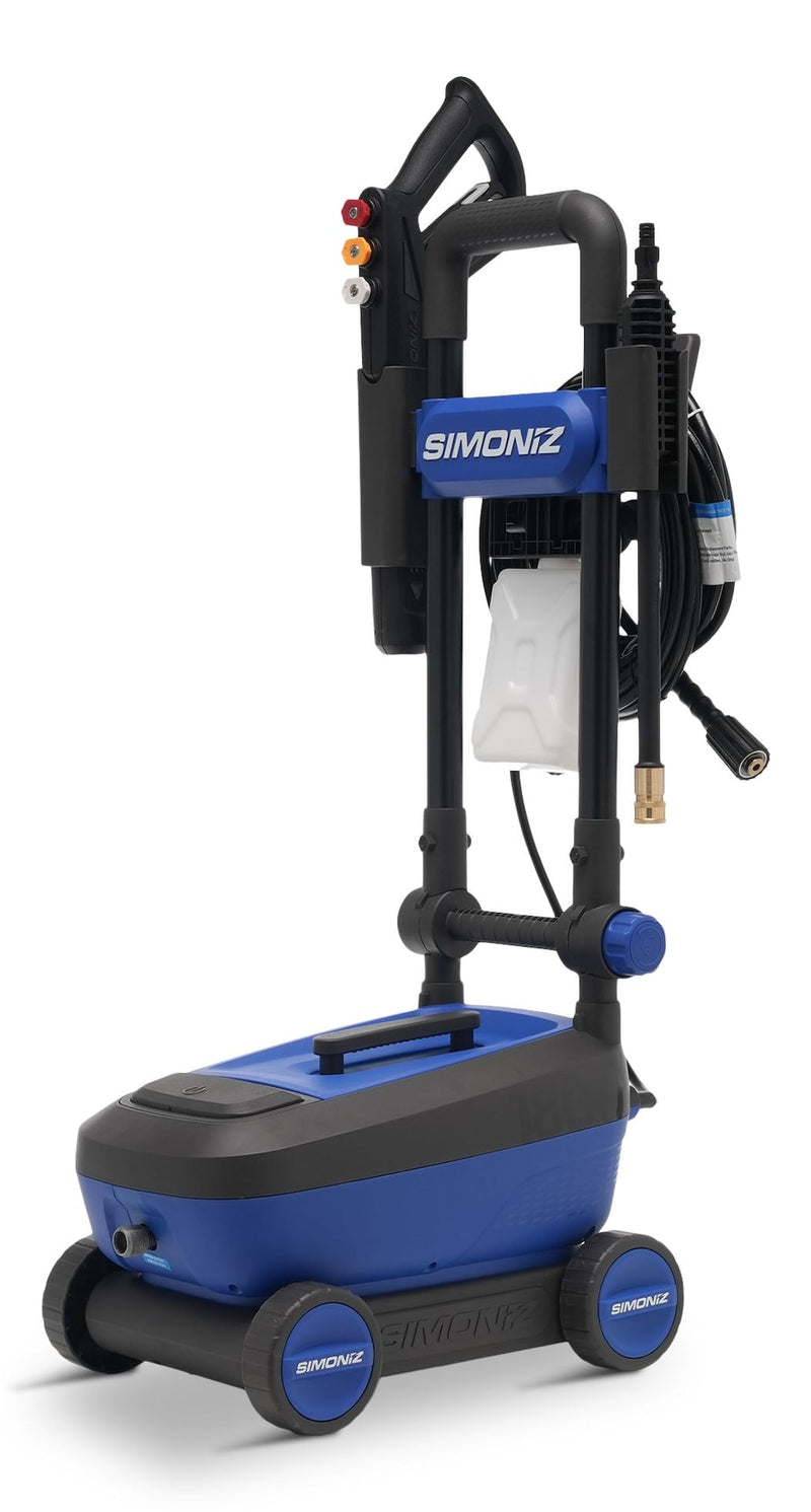 SIMONIZ 1800 PSI 1.75 GPM Electric Power Pressure Washer with Foldable Handle C9