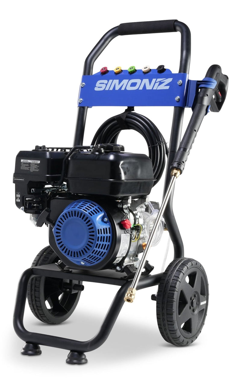 Simoniz 3000 PSI Gas Pressure Washer & Accessories, Heavy Duty J3