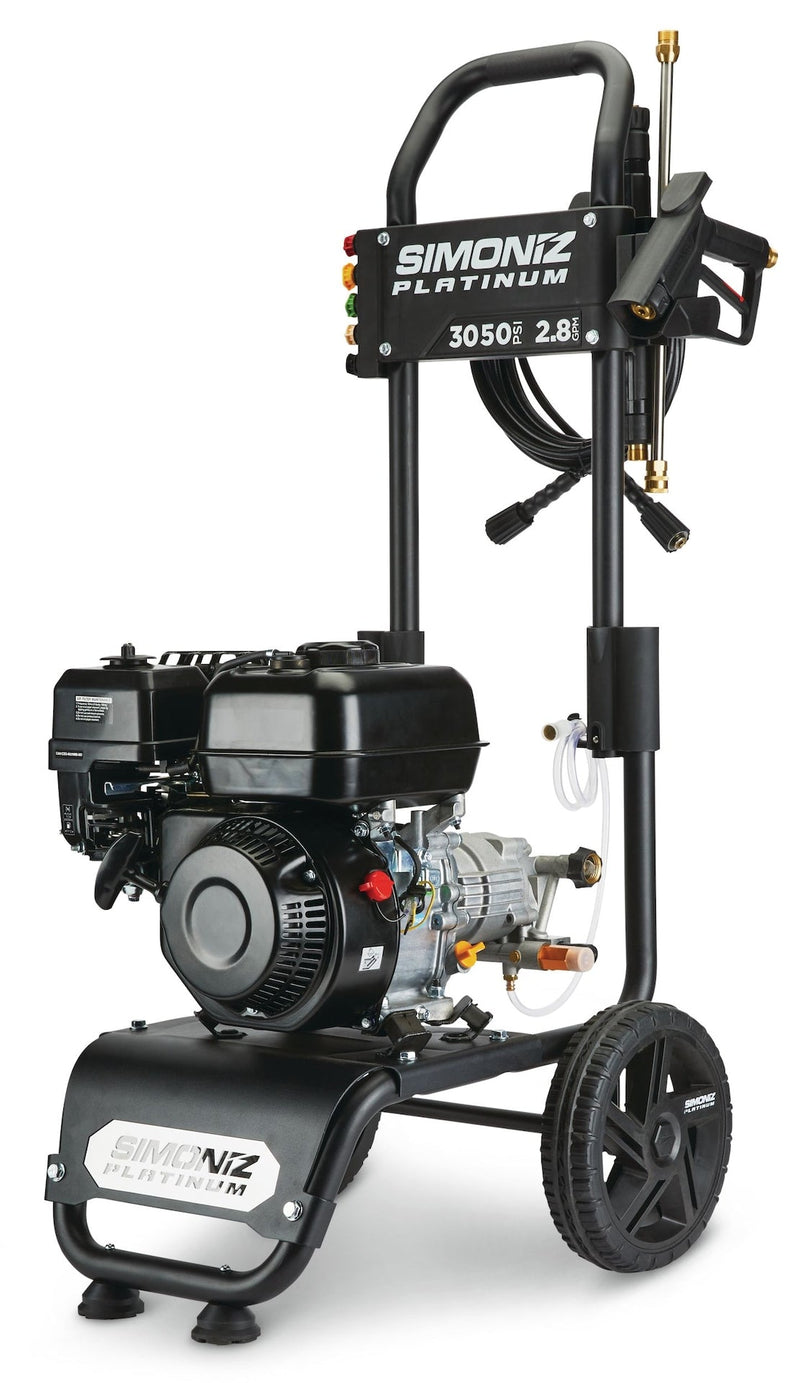 Simoniz Platinum 3050 PSI 2.8 GPM Gas Pressure Washer with Extension Wand S6