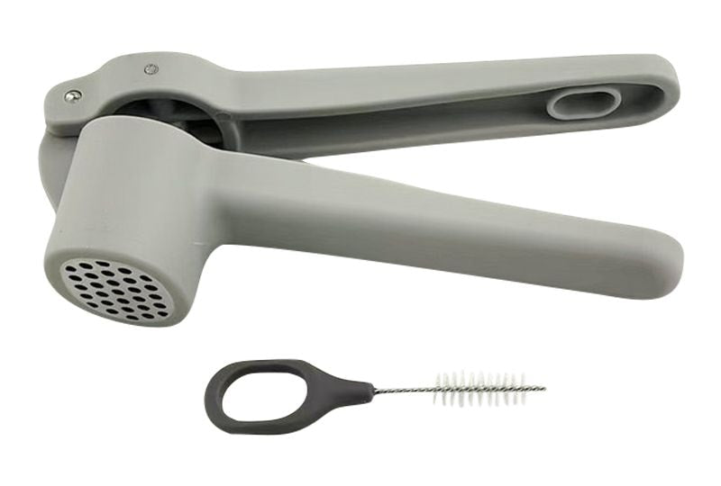 Simplicité Stainless Steel Garlic Press with Brush N5