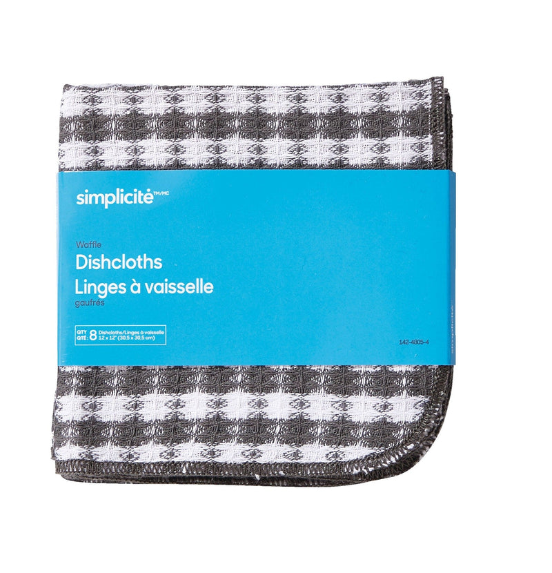 Simplicite Waffle Dishcloths, 8-pk U3
