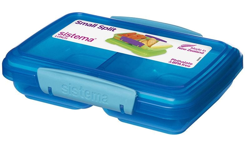 Sistema Small Split To Go Food Storage Container, 350 mL (11.8 oz), BPA-Free A8