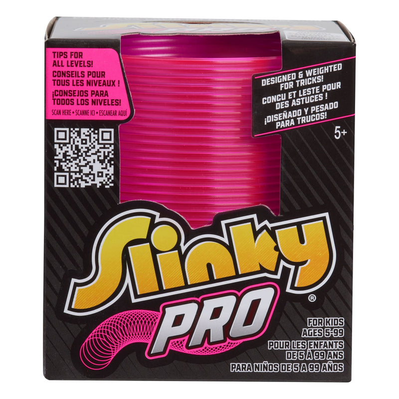 Slinky Pro Neon Colours with Pouch, 3.5-in Y2