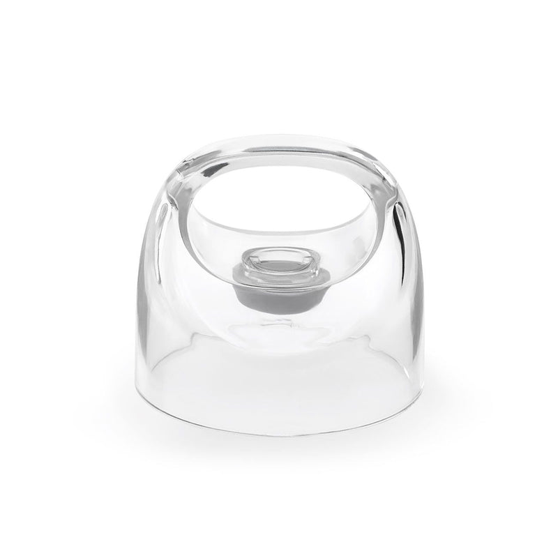 SMEG 300W Stainless Steel Personal Jar Blender, Clear O4
