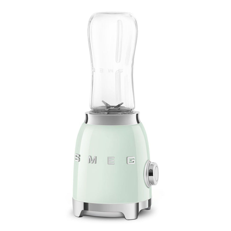 SMEG 300W Stainless Steel Personal Jar Blender, Pastel Green F4
