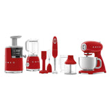 SMEG 600W Vintage Tilting Stand Mixer, 10-Speed, Red