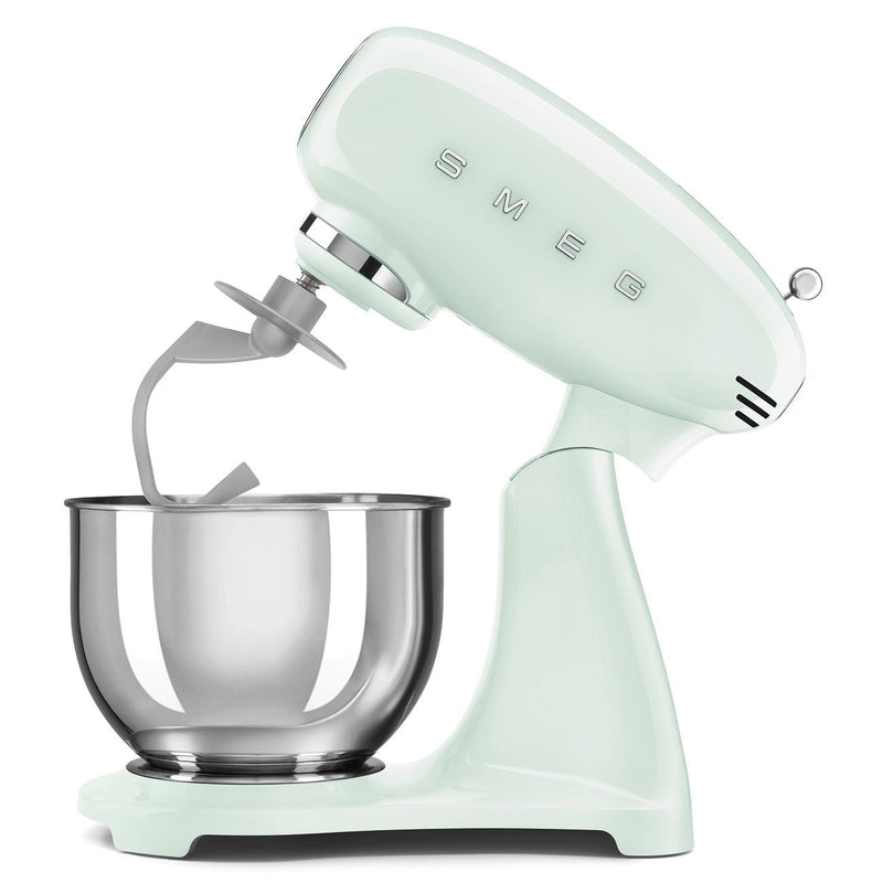 SMEG 600W Vintage Tilting Stand Mixer, Pastel Green R3