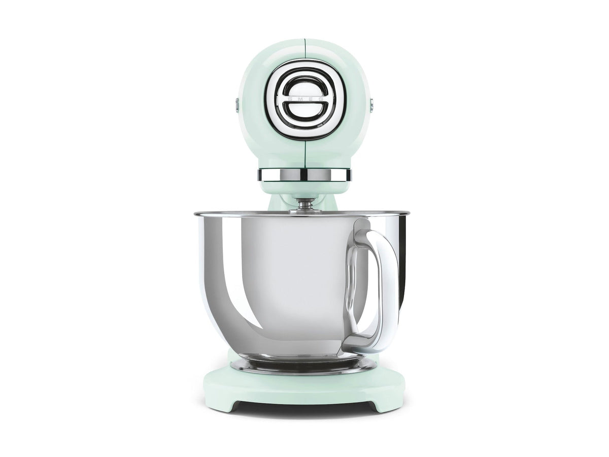SMEG 600W Vintage Tilting Stand Mixer, Pastel Green