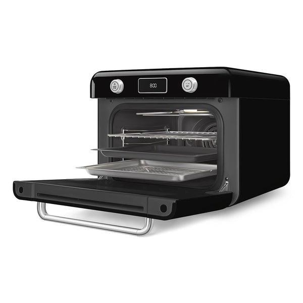 SMEG Combi Multifunction Steam Oven with Airfry, Black H4