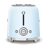 Smeg Retro Style Electric Toaster with Multi-Function Control, Light Blue, 2-Slices