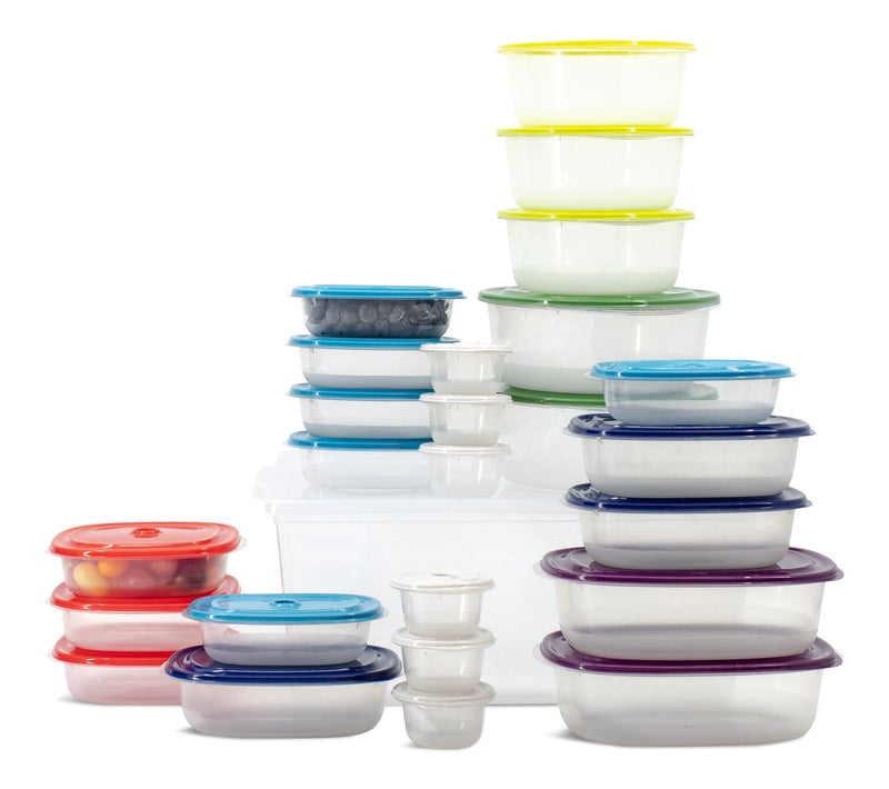 Snaptop Polypropylene Food Storage Container Set with Lids, 26 Count V0