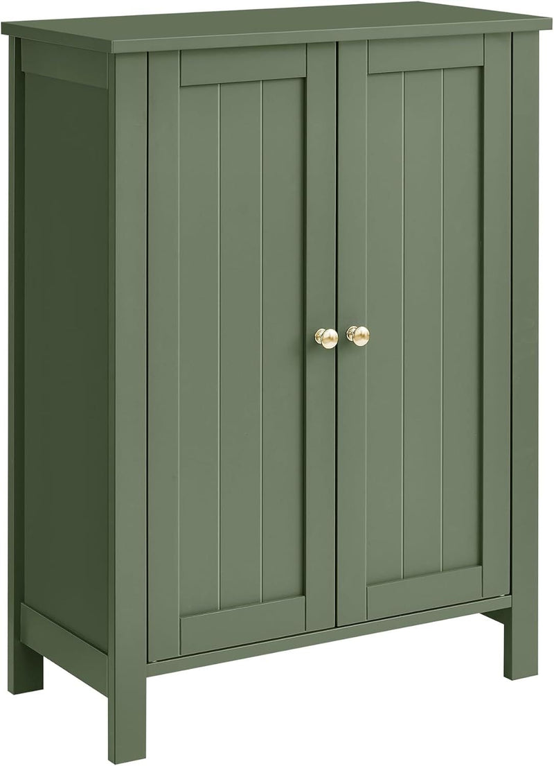 Songmics Home Dove Grey Storage Cabinet with Drawers P2