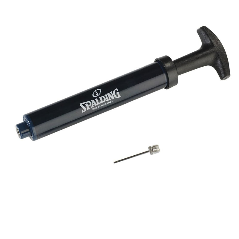 Spalding Dual-Action Portable Hand-Held Air Pump with Inflation Needle For All Sport Balls, 6-in N2