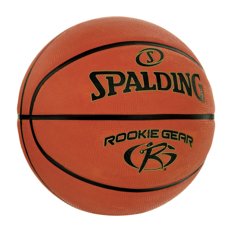 Spalding Rookie Gear Rubber Basketball, Brown, Size 5 A3
