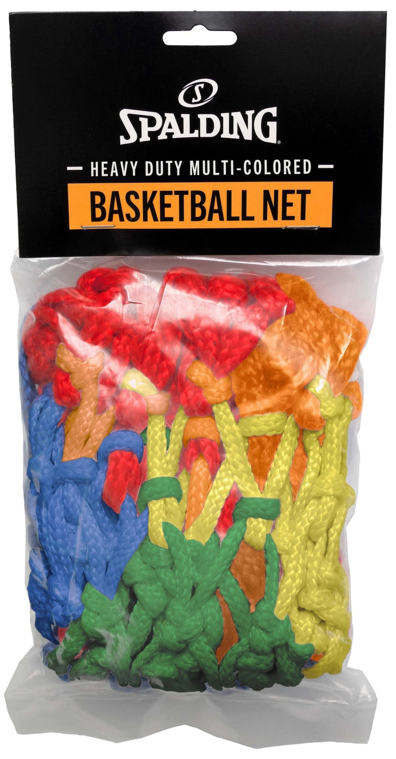 Spalding Standard Replacement Basketball Net, Rainbow S0