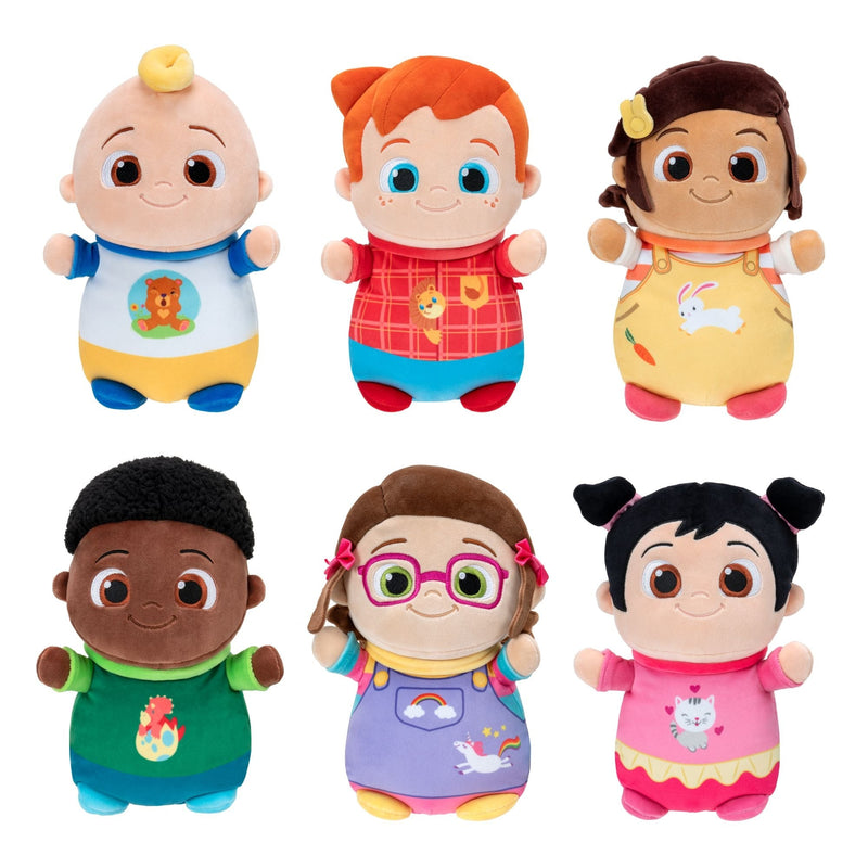 Squishmallows HugMees CoComelon Baby JJ Plush Doll, 10-inch Soft Plush Toy Z1