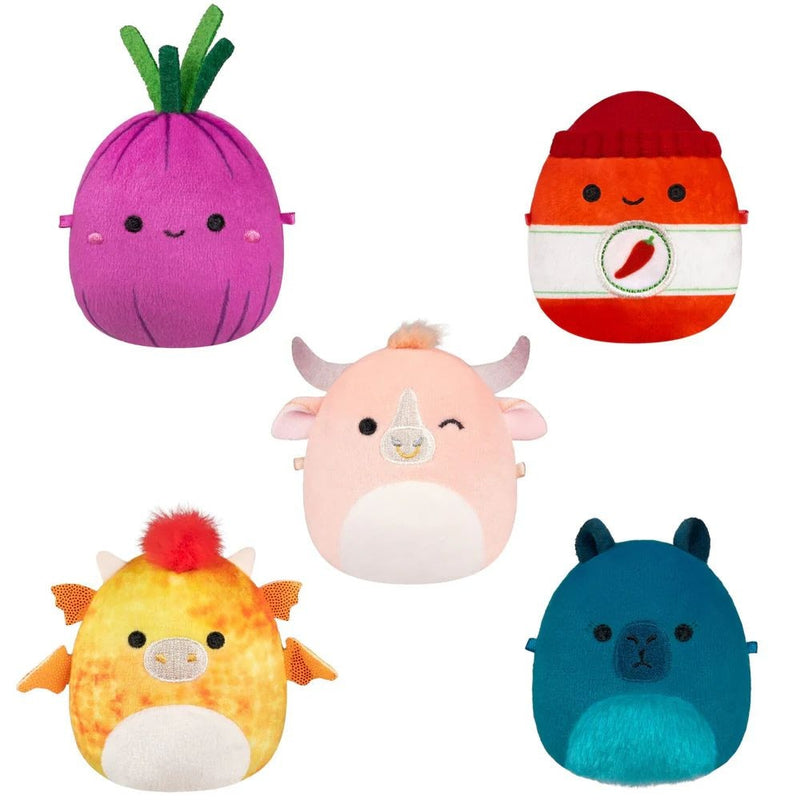 Squishmallows Micromallows Collectibles for Ages 3+, 5-pk M9
